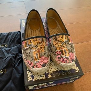 Gucci GG Supreme St. Bengal Espadrilles